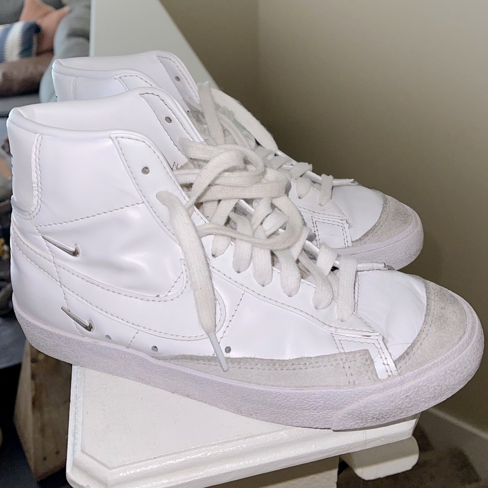 Nike Blazers All White